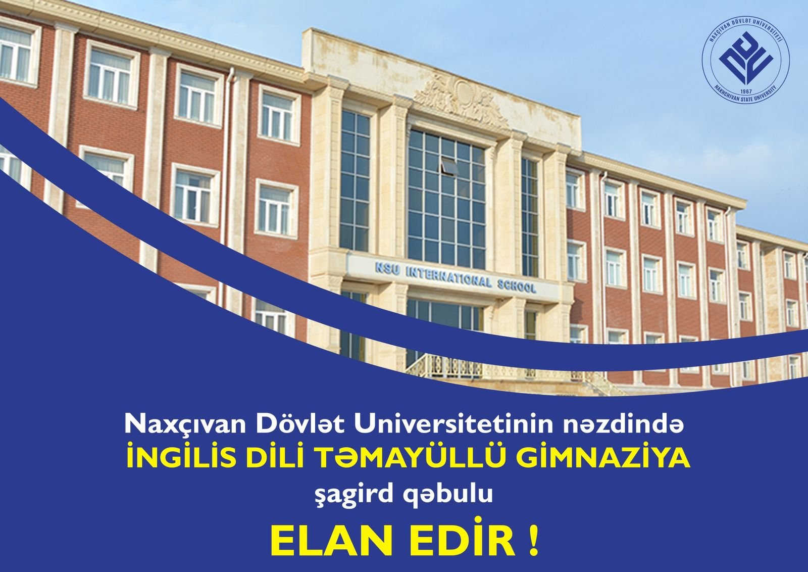 İngilis dili Təmayüllü Gimnaziya 2024-2025-ci tədris ili üçün şagird qəbulu elan edir -