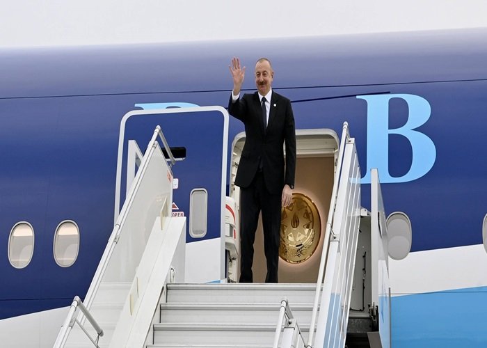 Prezident İlham Əliyevin Qazaxıstana səfəri başa çatıb