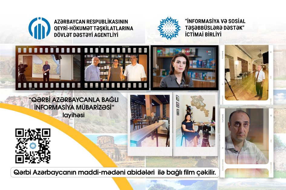 Qərbi Azərbaycanın maddi-mədəni abidələri ilə bağlı film hazırlanır