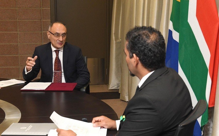 Hüseyn Rəhimli Alvin Boteslə görüşüb