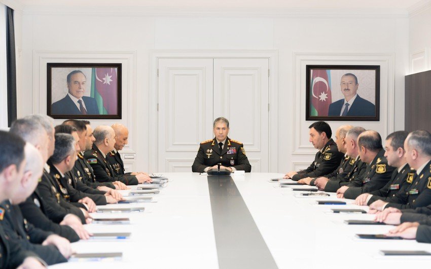 Daxili Qoşunlarda əməliyyat müşavirəsi keçirilib -