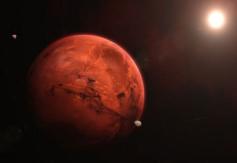 Mars planeti yanvarın 16-da Bakıdan adi gözlə aydın görünəcək