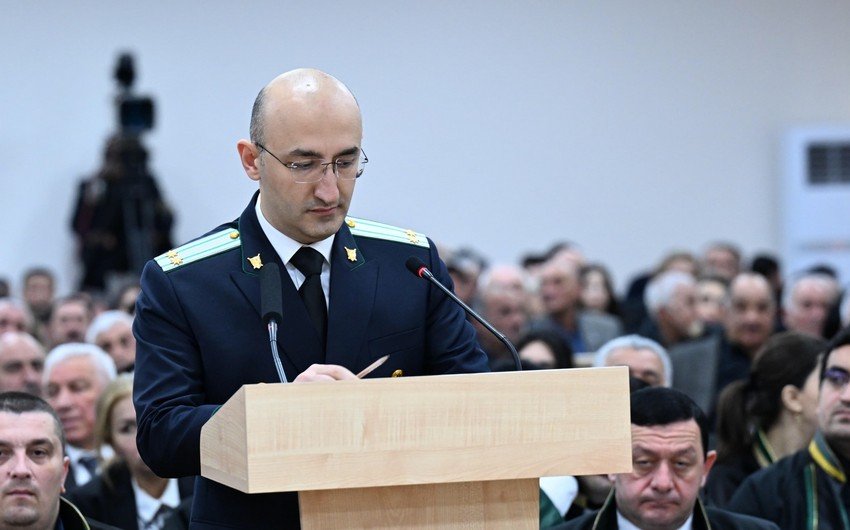 Baş prokurorun böyük köməkçisi: Xocavəndin işğalı nəticəsində 340 milyon manatdan artıq maddi ziyan vurulub