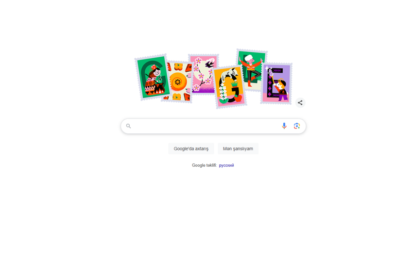 “Google” Novruz Bayramı münasibətilə dudl hazırlayıb