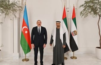 Azərbaycan lideri ilə BƏƏ Prezidenti arasında telefon danışığı olub