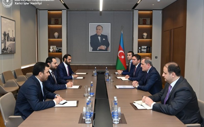 Ceyhun Bayramov Qətər XİN-in dövlət naziri ilə görüşüb