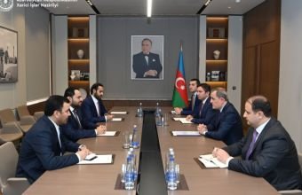 Ceyhun Bayramov Qətər XİN-in dövlət naziri ilə görüşüb