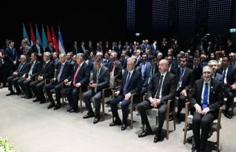 İlham Əliyev Nobel mükafatı laureatı Əziz Sancarın Əlişir Nəvai Beynəlxalq Mükafatı ilə təltif olunması mərasimində iştirak edib -