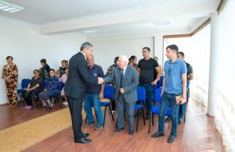 Qəzənfər Abdullayev Culfa rayon Əbrəqunus kənd sakinləri ilə görüş keçirib -
