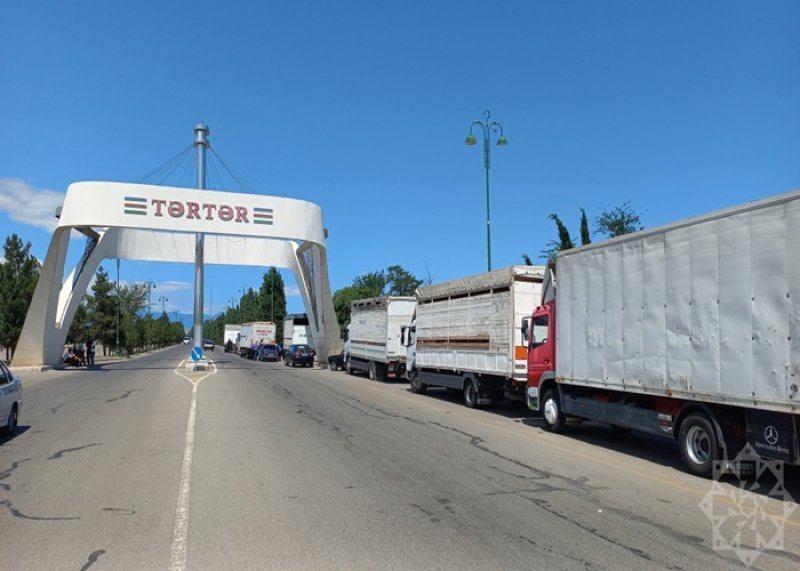 Ağdərə və Ağdam rayonlarına növbəti köç karvanı yola salınıb