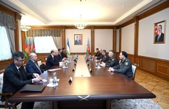 Azərbaycan müdafiə naziri Özbəkistan Təhlükəsizlik Şurasının katibi ilə görüşüb