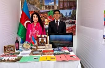 Azərbaycan stendi Peruda beynəlxalq sərgidə maraqla qarşılanıb