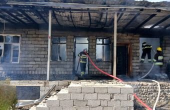 Babək rayonunda fərdi yaşayış evində yanğın baş verib -