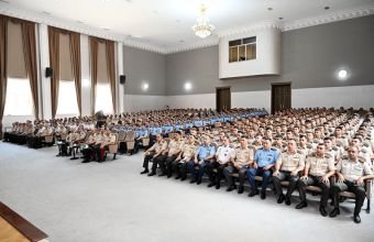 Baş Qərargah rəisi Heydər Əliyev adına Hərbi İnstitutda olub -