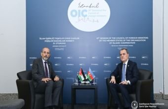 Ceyhun Bayramov iordaniyalı həmkarı ilə regional təhlükəsizliyi müzakirə edib