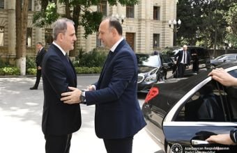 Ceyhun Bayramov Şimali Makedoniya Assambleyasının sədri ilə görüşüb
