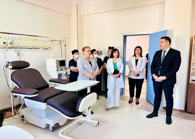 Culfa və Ordubadda hemodializ xidmətləri təkmilləşdirildi -