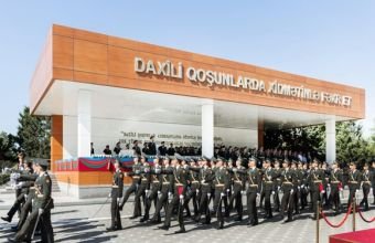 DİN-in Hərbi İnstitutunda buraxılış olub -
