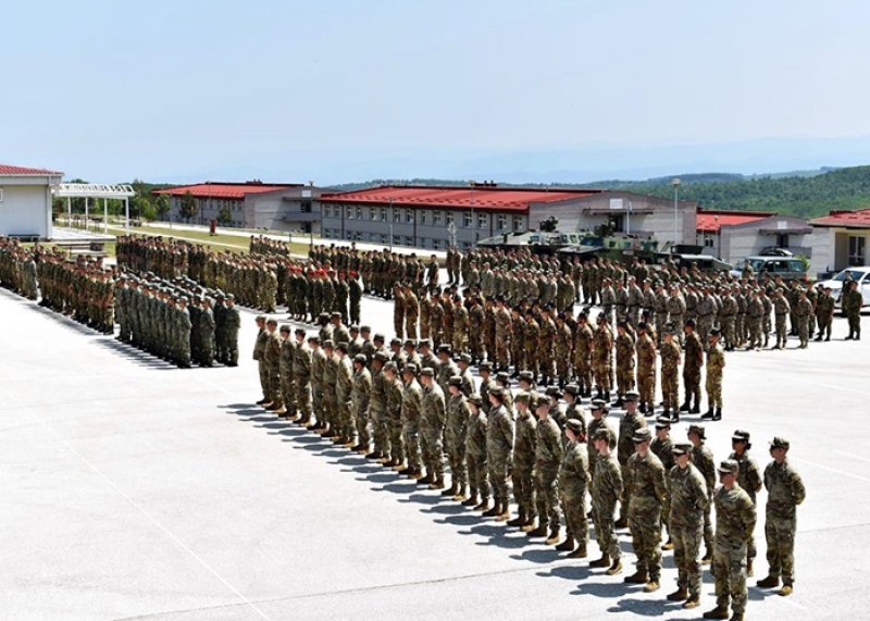 Hərbi qulluqçularımız Serbiyada keçirilən beynəlxalq təlimdə iştirak edirlər