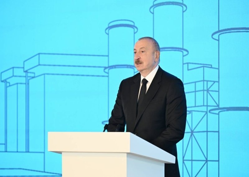 İlham Əliyev: “8 Noyabr” Elektrik Stansiyasının açılışı ölkəmizin enerji potensialını böyük dərəcədə gücləndirəcək