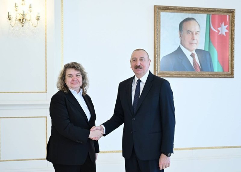 İlham Əliyev Bolqarıstan Milli Assambleyasının sədrini qəbul edib -