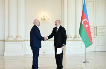 İlham Əliyev Əhməd Metaninin etimadnaməsini qəbul edib -