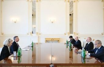 İlham Əliyev “ExxonMobil” şirkətinin vitse-prezidentini qəbul edib -