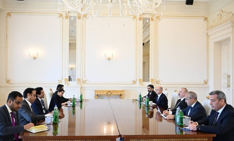 İlham Əliyev Pakistanın energetika nazirini qəbul edib -