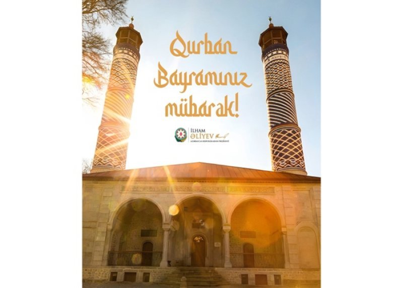 İlham Əliyev Qurban Bayramı münasibətilə paylaşım edib