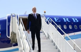 İlham Əliyev Türkiyəyə işgüzar səfərə gəlib