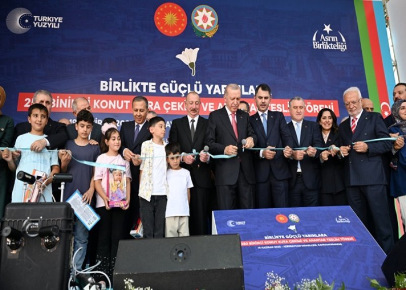 Kahramanmaraşda "Azərbaycan" məhəlləsinin açılış mərasimi olub -
