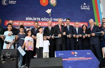 Kahramanmaraşda "Azərbaycan" məhəlləsinin açılış mərasimi olub -
