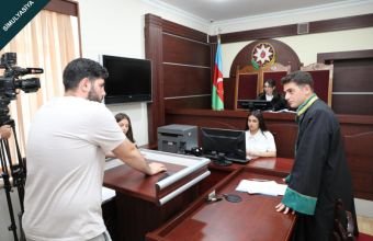 “Konstitusiya Marafonu” layihəsinin məhkəmə simulyasiyası mərhələsi baş tutub -