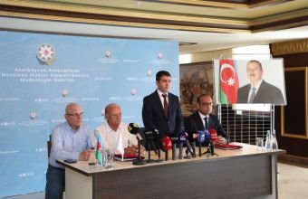 Möminə xatun türbəsinin bərpa və konservasiyasının aparılması ilə bağlı müqavilə bağlanılması mərasimi keçirilib -