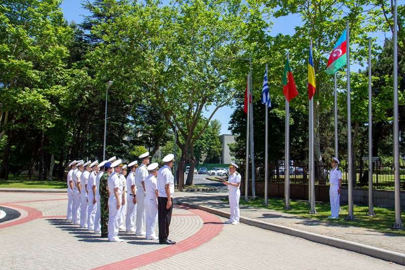 NATO DTMM-də Azərbaycan Bayrağı qaldırılıb