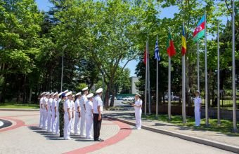 NATO DTMM-də Azərbaycan Bayrağı qaldırılıb