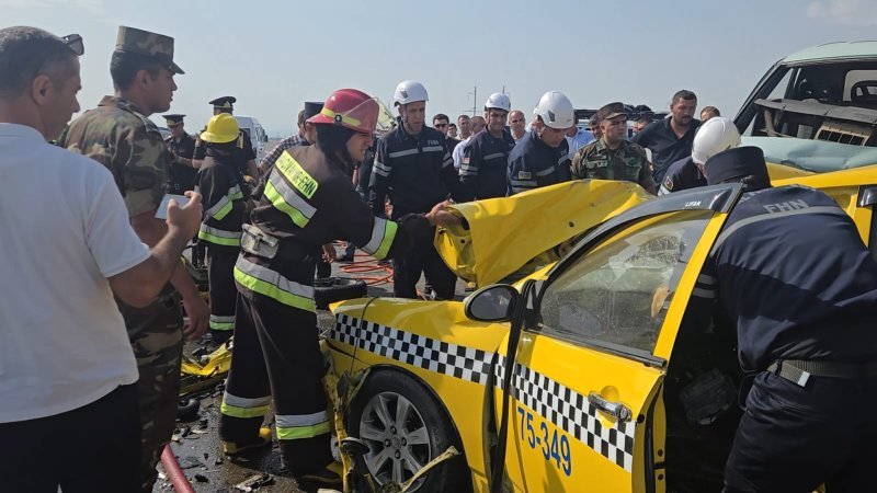 Naxçıvanda ağır yol qəzası olub, ölənlər və yaralananlar var