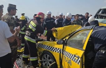 Naxçıvanda ağır yol qəzası olub, ölənlər və yaralananlar var