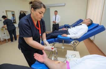 Naxçıvanda qanvermə aksiyası keçirilib -