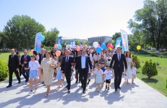 Naxçıvanda “Uşaqların Rəngli Dünyası” Festivalı 2025 keçirilib -