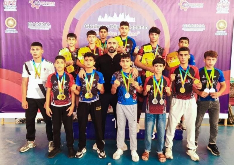 Naxçıvanlı idmançılar "Gladiator Döyüş Liqası"nda yüksək nəticə göstəriblər -