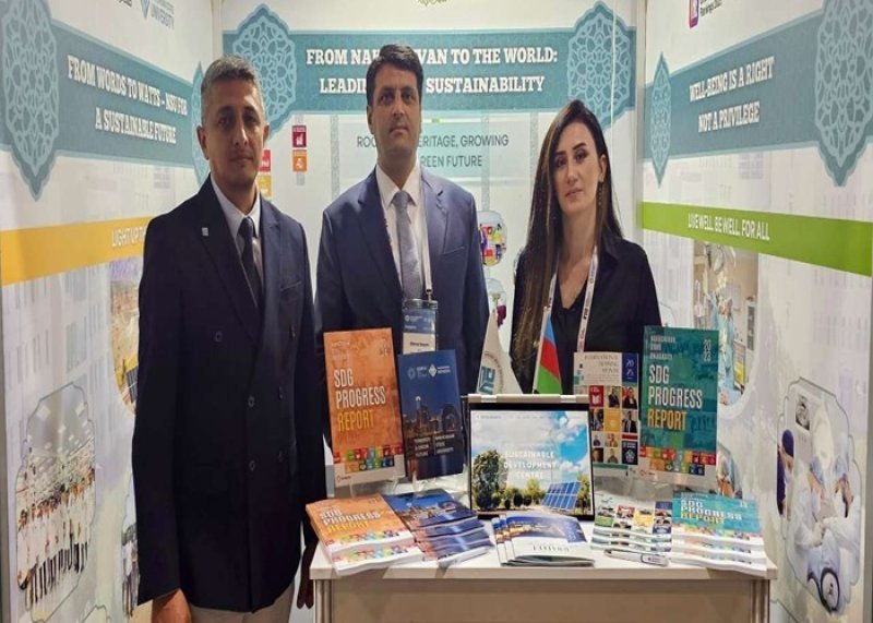 NDU “Qlobal Dayanıqlı İnkişaf” Konqresində öz stendi ilə iştirak edir -