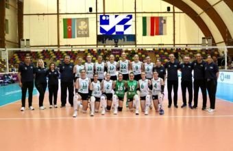 Qadın voleybolçulardan ibarət Azərbaycan millisi Rumıniya yığması ilə qarşılaşıb