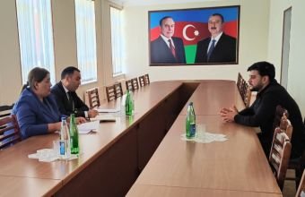 Ramilə Seyidova Şahbuzda vətəndaşlarla görüş keçirib -