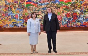 Sahibə Qafarova Bolqarıstan Respublikası Milli Assambleyasının sədri ilə görüşüb