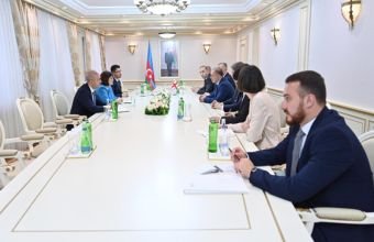Sahibə Qafarova Gürcüstan parlamentinin nümayəndə heyəti ilə görüşüb