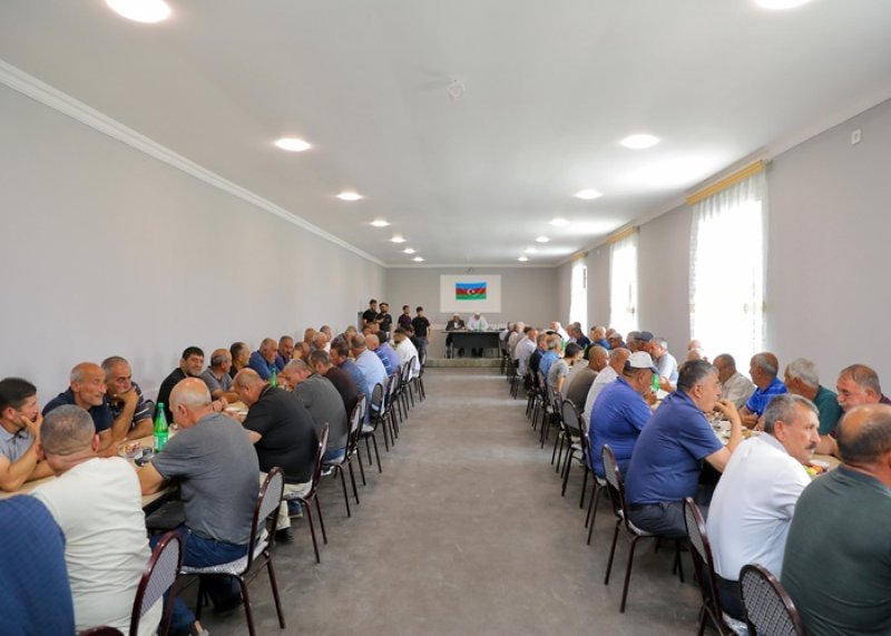 Şərur rayonunun Dərəkənd kəndində Mərasim evi istifadəyə verilib -
