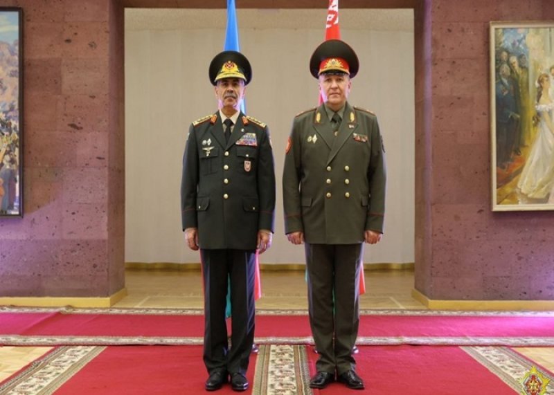 Zakir Həsənov Viktor Xrenin ilə görüşüb