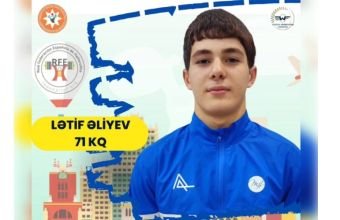 Azərbaycan ağırlıqqaldıranı Avropa birinciliyində 1 qızıl və 1 gümüş medal qazanıb
