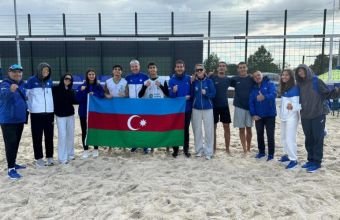 Azərbaycan millisi EEVZA çempionatında beşinci yeri tutub
